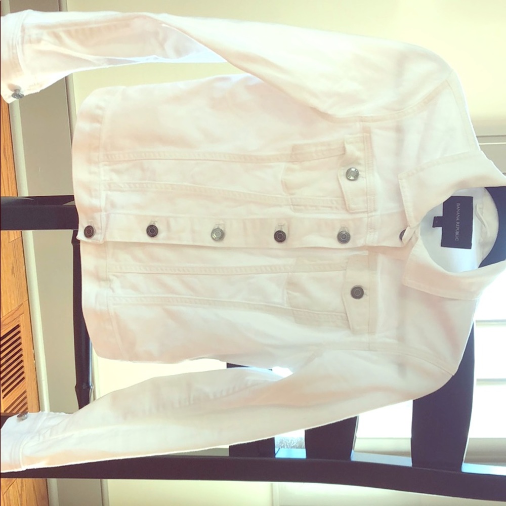 White Jean Jacket